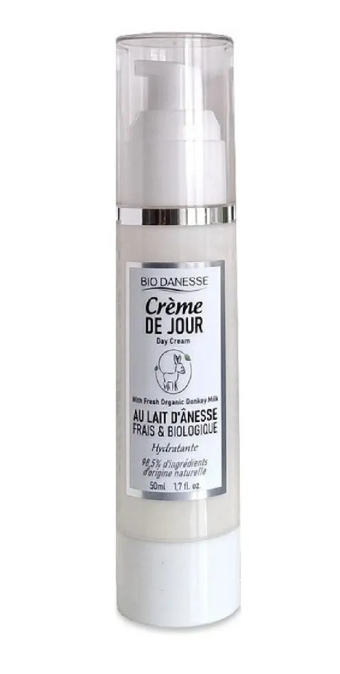 Crème de jour au lait d'ânesse bio