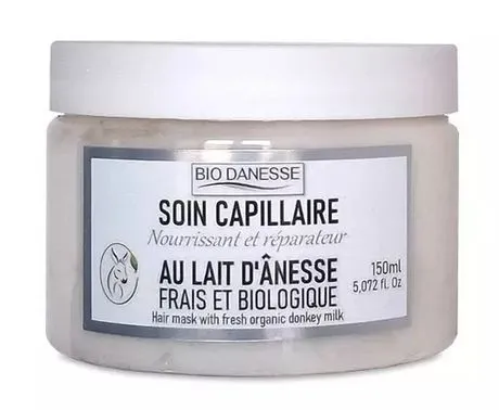 Soin capillaire au lait d'&acirc;nesse bio