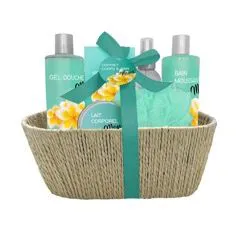 Coffret cadeau - Panier corde - Monoï