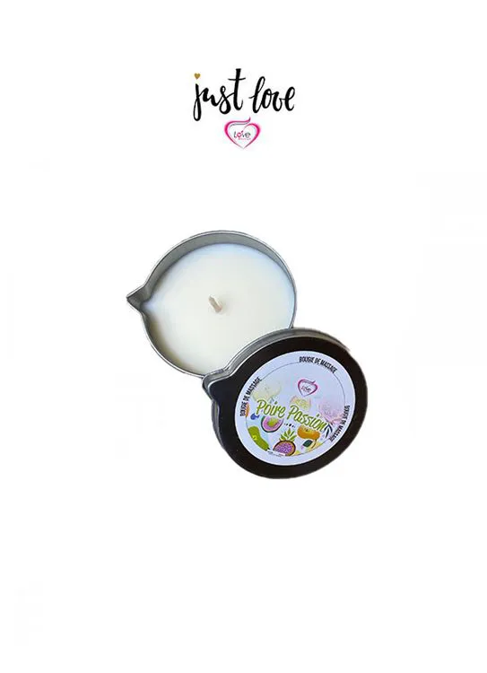 Bougie de Massage Poire Passion Love Boutique