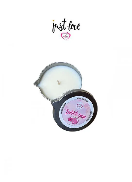 Bougie de Massage Bubble Gum Love Boutique