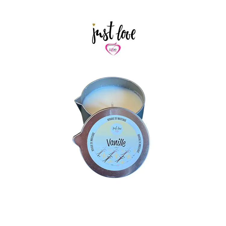 Bougie de Massage Vanille Caramel Love Boutique
