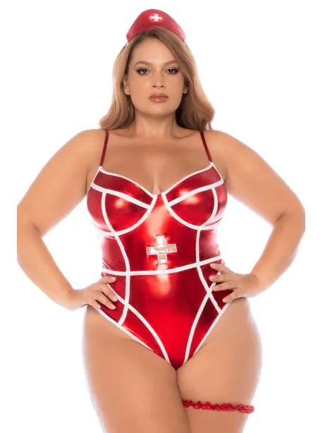Costume sexy infirmi&egrave;re 3X/4X