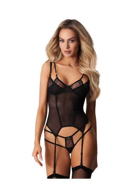 Arrowel corset - Noir - 2XL / 3 XL