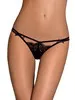 Intensa String Double Lanière - Noir - S/M