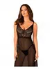 Estiqua nuisette longue noir M/L