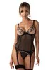 Vila blanes corset et string M/L