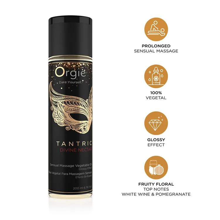 Huile de massage Divine Nectar - Tantric