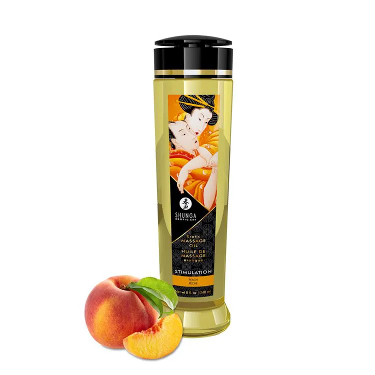 Huile de massage érotique - Stimulation - Peche