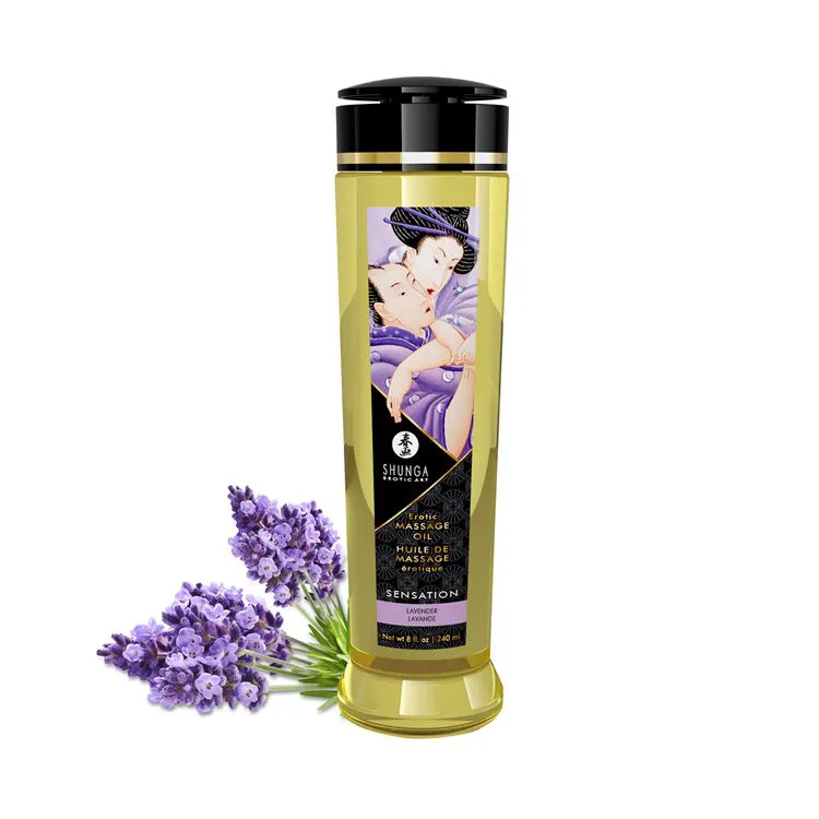 Huile de massage érotique - Sensation - Lavande