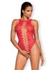 B120 Body Ouvert - Rouge - S/M/L